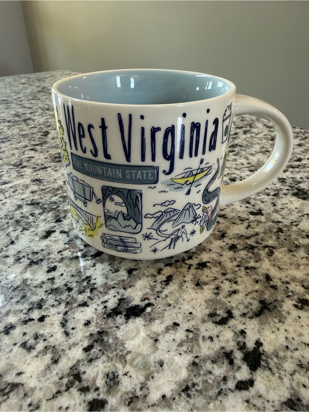 Starbucks Been There Series Mug- West Virginia